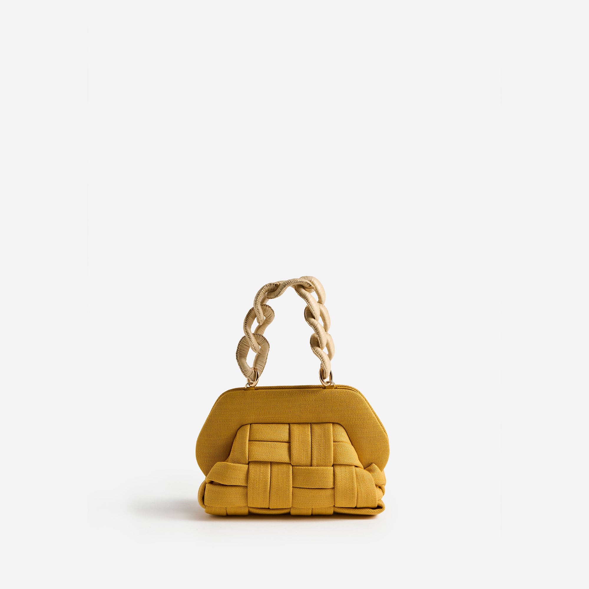 TIA WEAVED STRAW SHELL – THEMOIRÈ